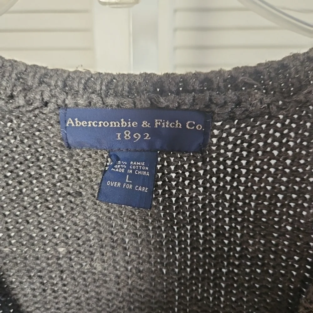 Abercrombie & Fitch Black Knit Top